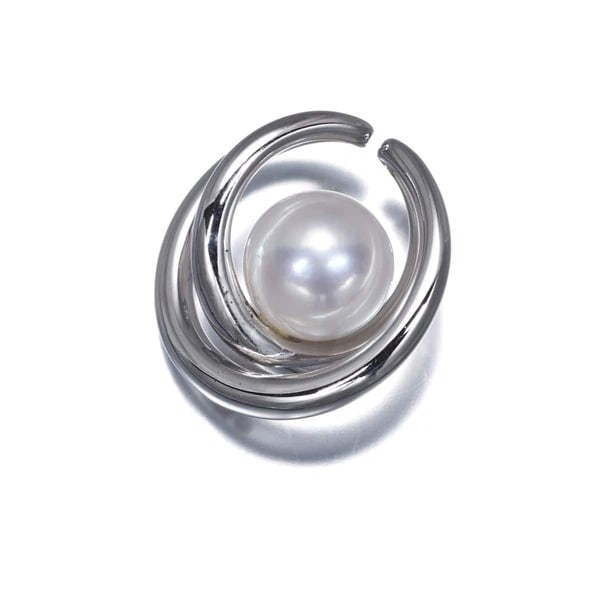 MIKIMOTO PENDANT AKOYA PEARL: Mikimoto Pendant Akoya Pearl Brand: MIKIMOTO Type: Pendant Material: 18K / 750 / White Gold Color: White Gold Size: Design size: 15.8 x 13.0mm Bail inner diameter: 2.5 x 3.0mm Accessories: