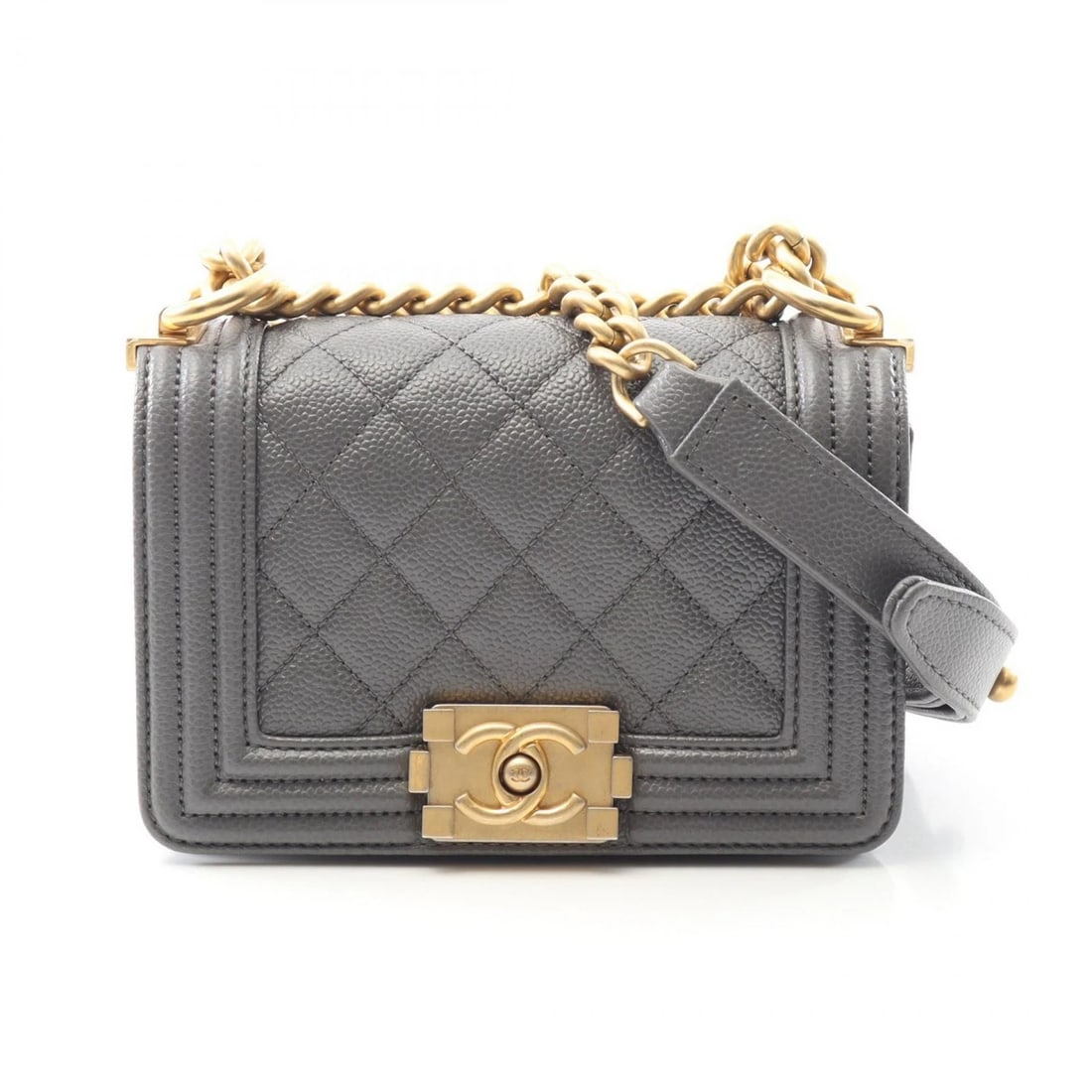 CHANEL BOY CHANEL MINI MATELASSE SHOULDER BAG (1 of 2)