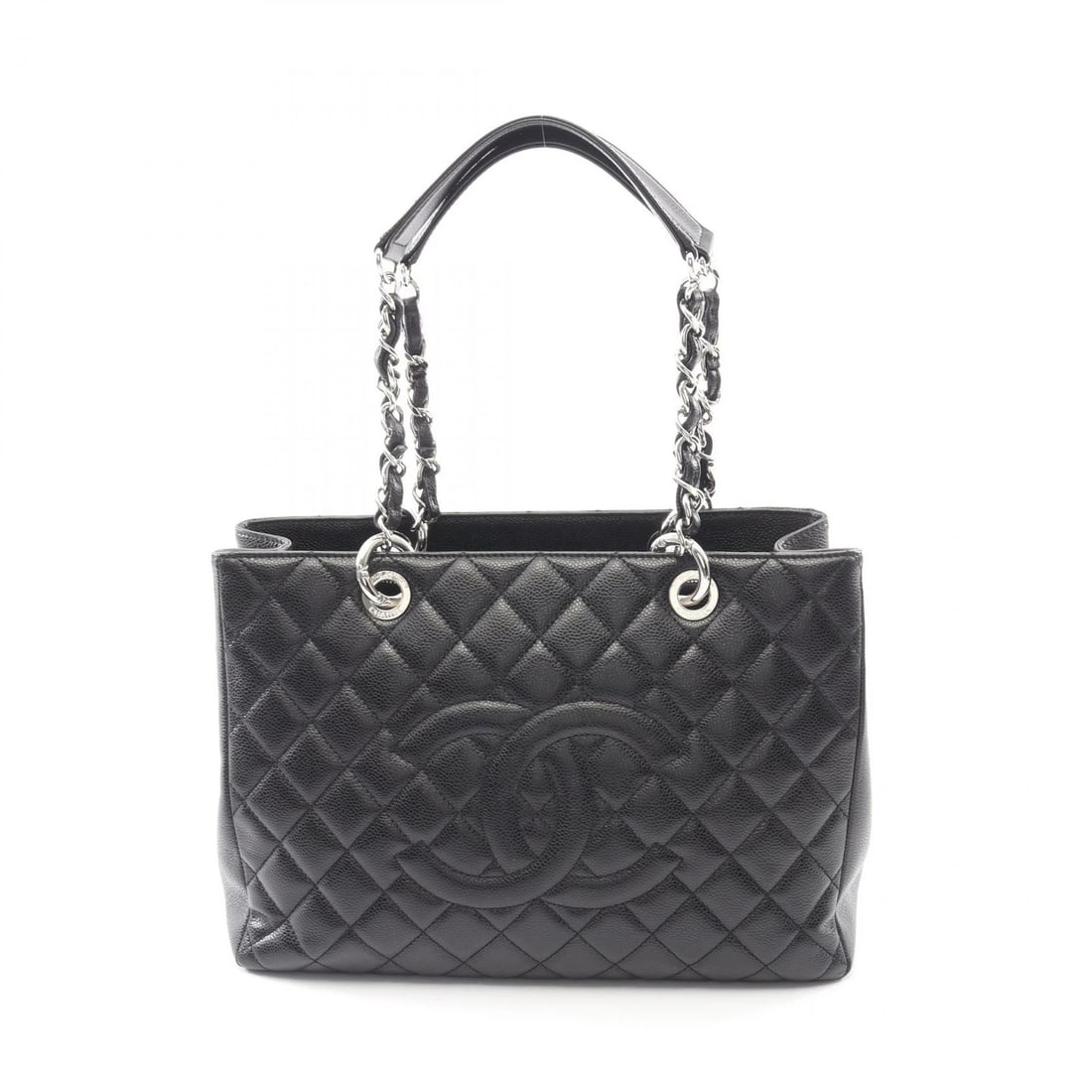 CHANEL MATELASSE GRAND SHOPPING GST CHAIN SHOUDLER TOTE BAG (1 of 6)