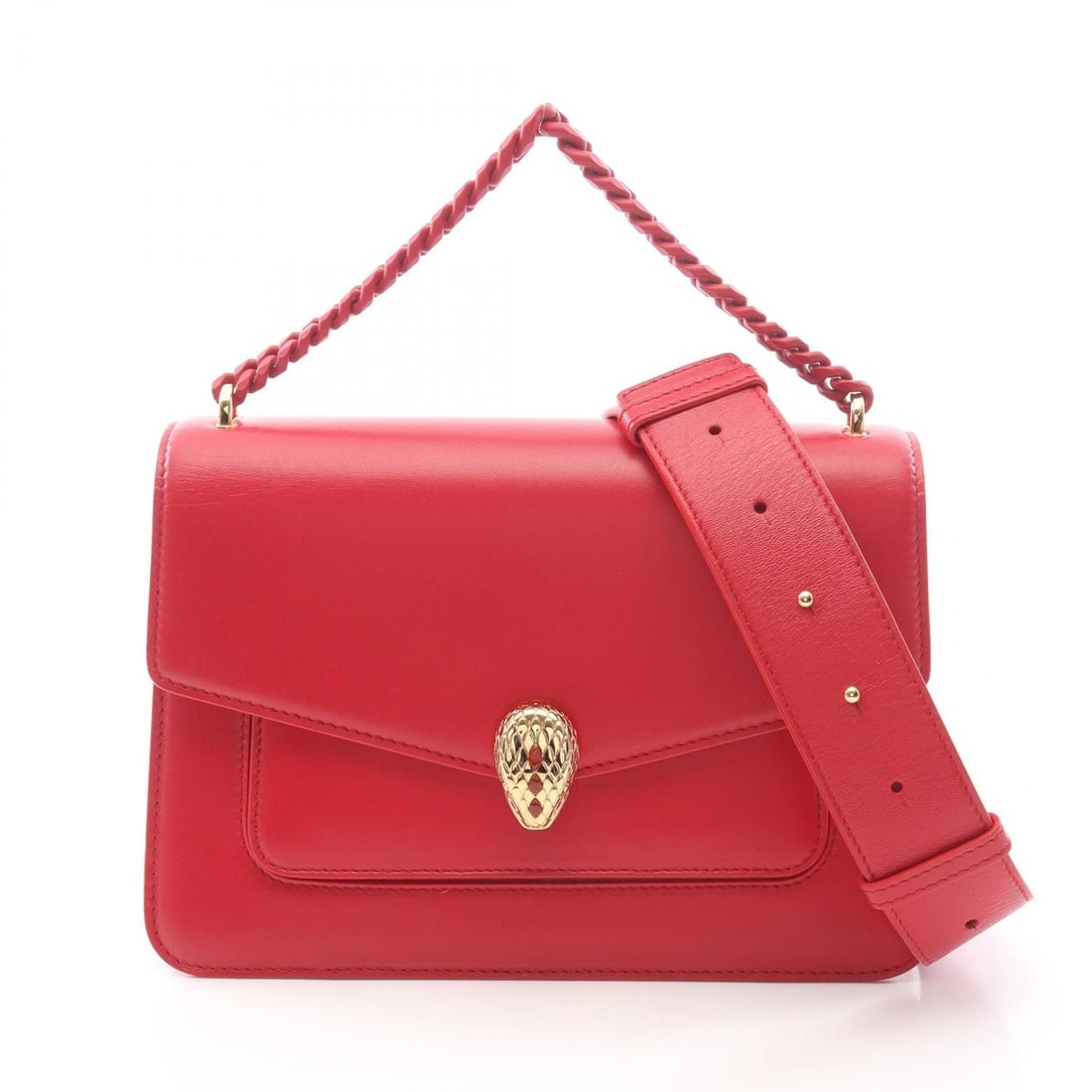 BVLGARI SERPENTI 2WAY CROSSBODY CHAIN HANDBAG (1 of 9)