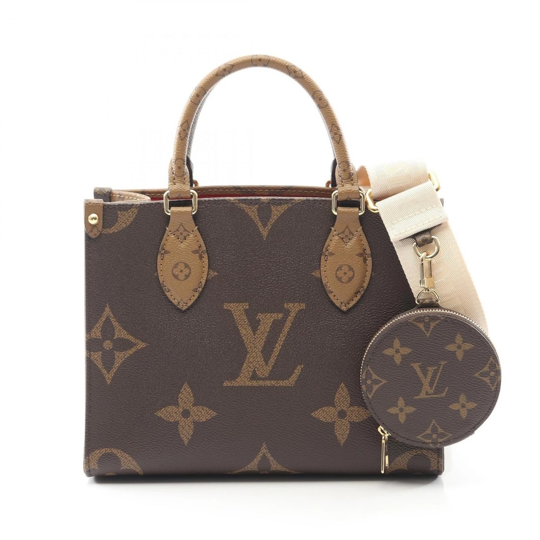LOUIS VUITTON ON THE GO PM SHOULDER HANDBAG (1 of 4)