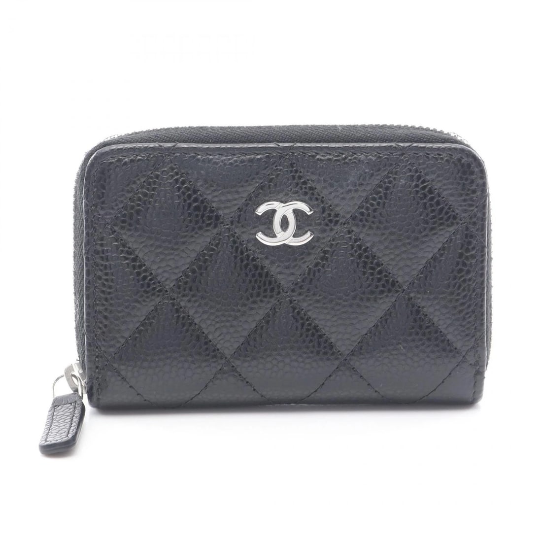 CHANEL CLASSIC ZIP COIN PURSE MATELASSE COIN PURSE (1 of 5)