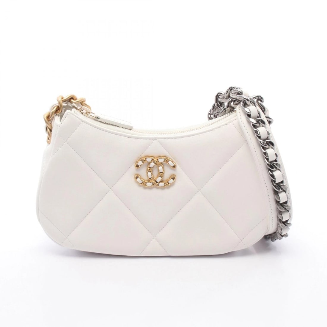 CHANEL 19 MATELASSE SMALL HOBO CHAIN SHOULDER BAG (1 of 3)