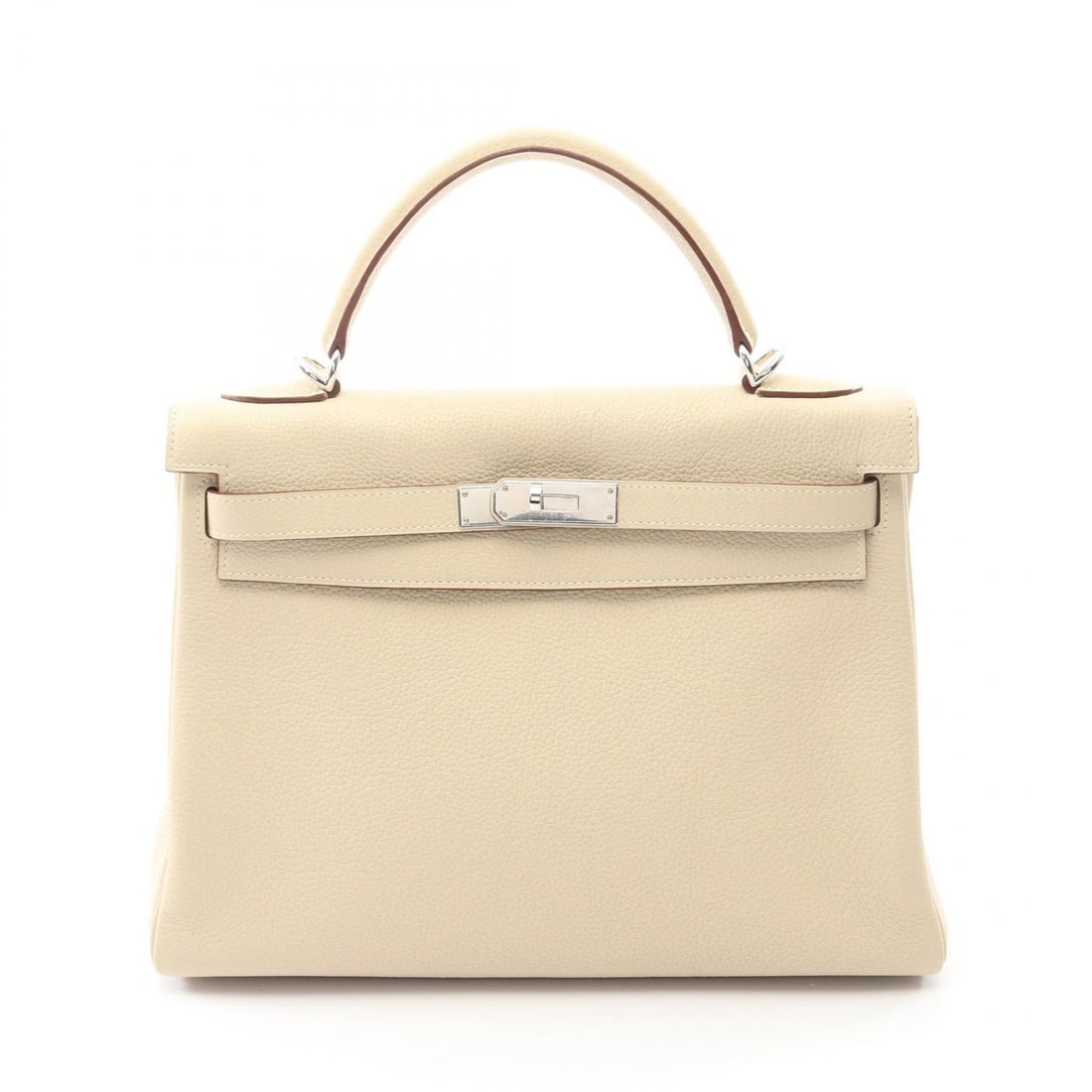HERMES KELLY 32 SHOULDER HANDBAG: HERMES Kelly 32 Shoulder Handbag Brand: HERMES Type: Handbag Material: Exterior Material leather Color: Exterior Color Beige Size: H:23cm x W:32cm x D:12cm (H:9.1" x W:12.6" x D:4.7") Handle?28cm(11.0