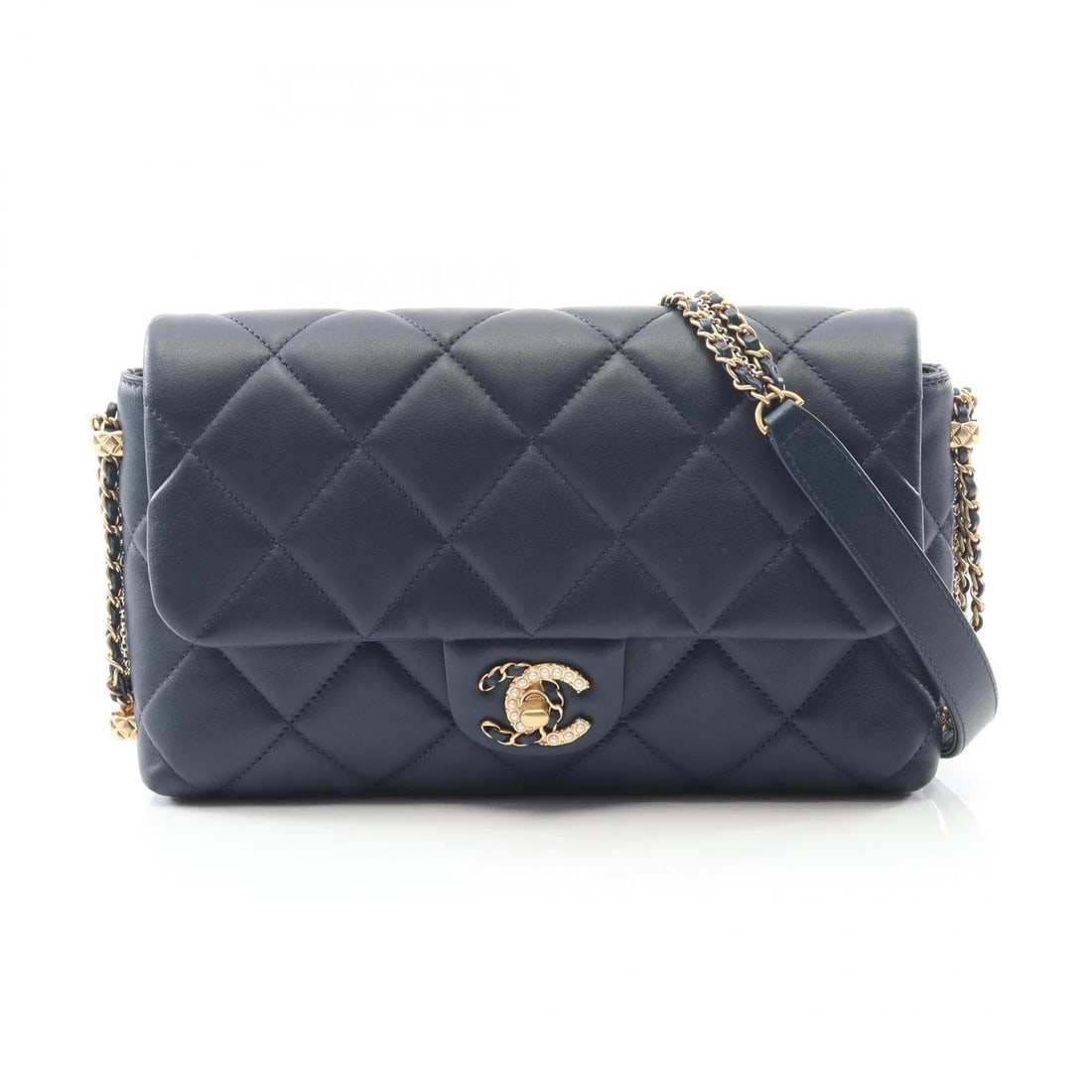 CHANEL19 MATELASSE CHAIN SHOULDER CROSSBODY BAG (1 of 7)