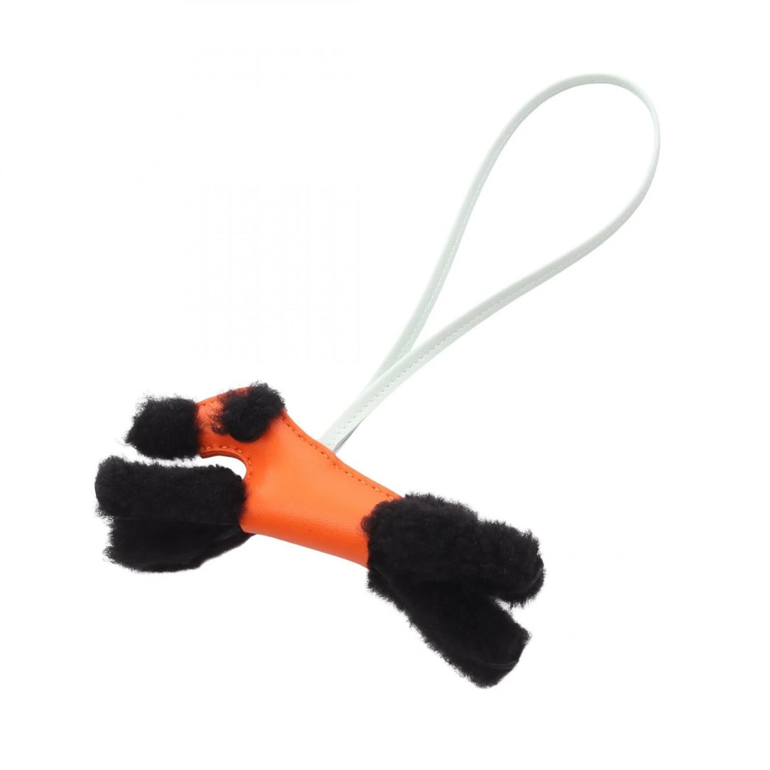 HERMES BUDDY BAG CHARM AGNEAU MILO LEATHER (1 of 3)