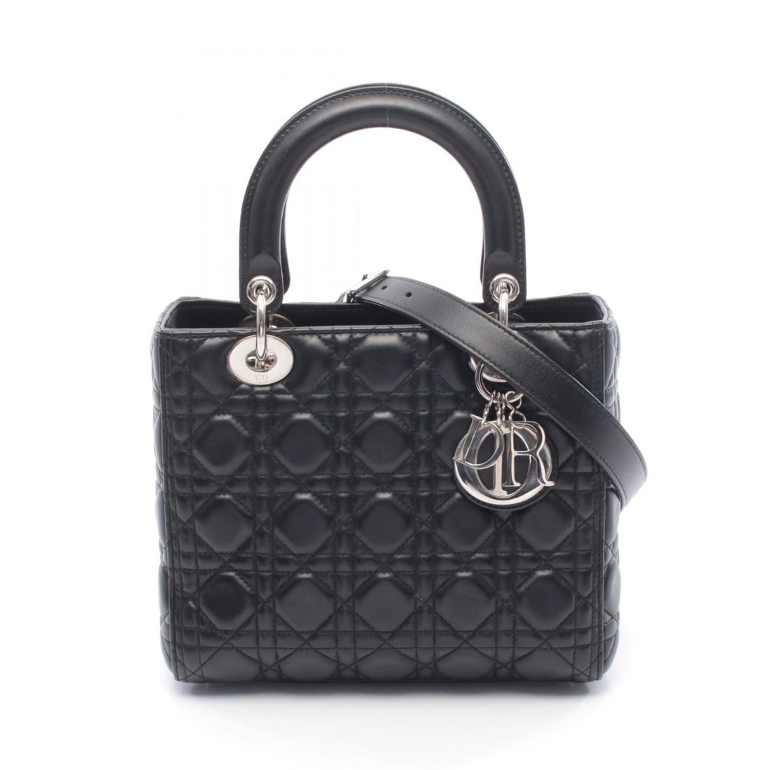 DIOR LADY DIOR CANNAGE SHOULDER HANDBAG (1 of 5)
