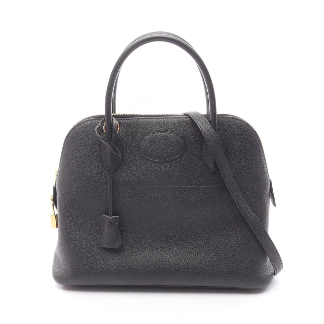 HERMES BOLIDE31 SHOULDER HANDBAG: HERMES Bolide31 Shoulder Handbag Brand: HERMES Type: Handbag Material: Exterior Material leather Color: Exterior Color Black Size: H:24cm x W:31cm x D:12cm (H:9.4" x W:12.2" x D:4.7") Handle?33cm(