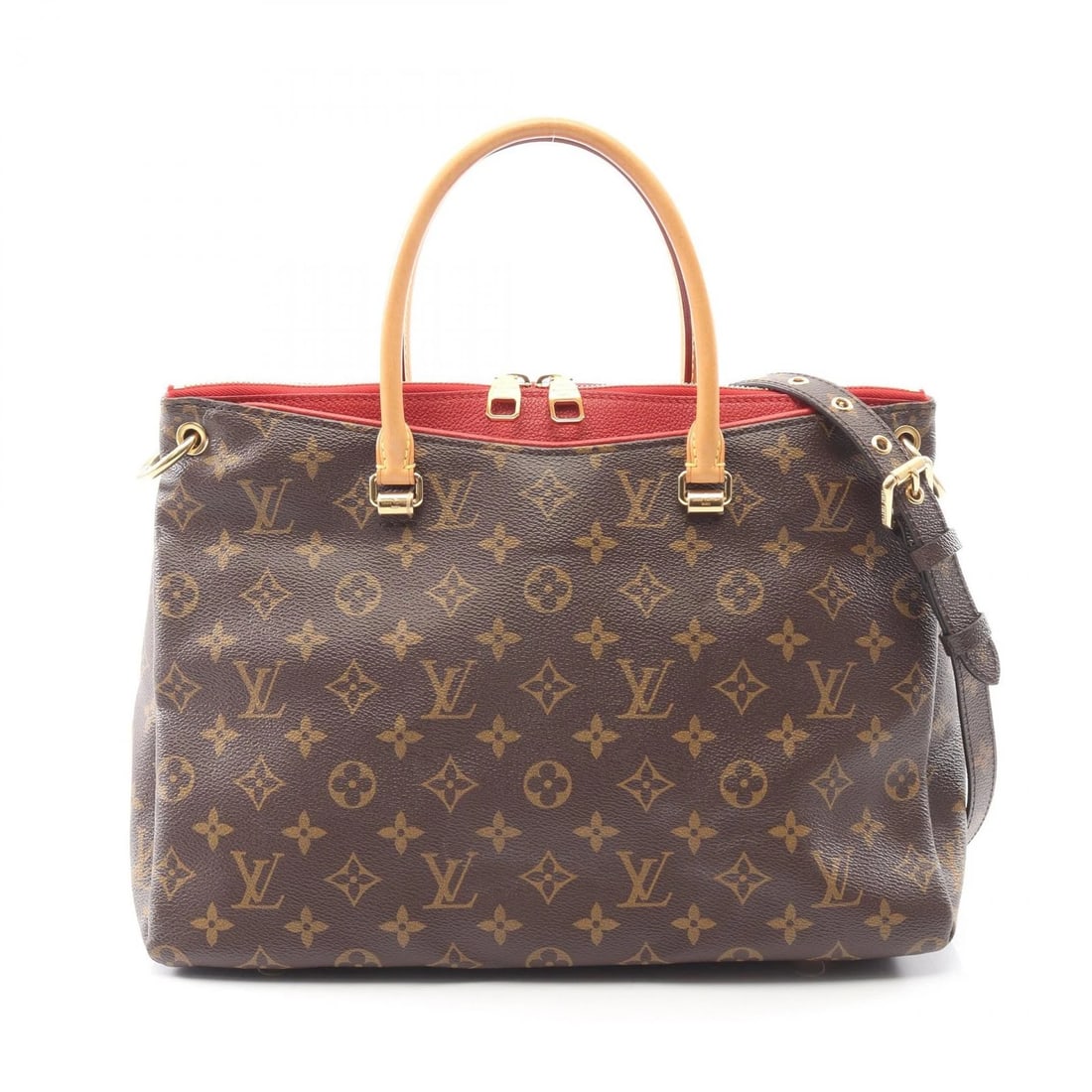 LOUIS VUITTON PALLAS SHOULDER HANDBAG MONOGRAM (1 of 7)