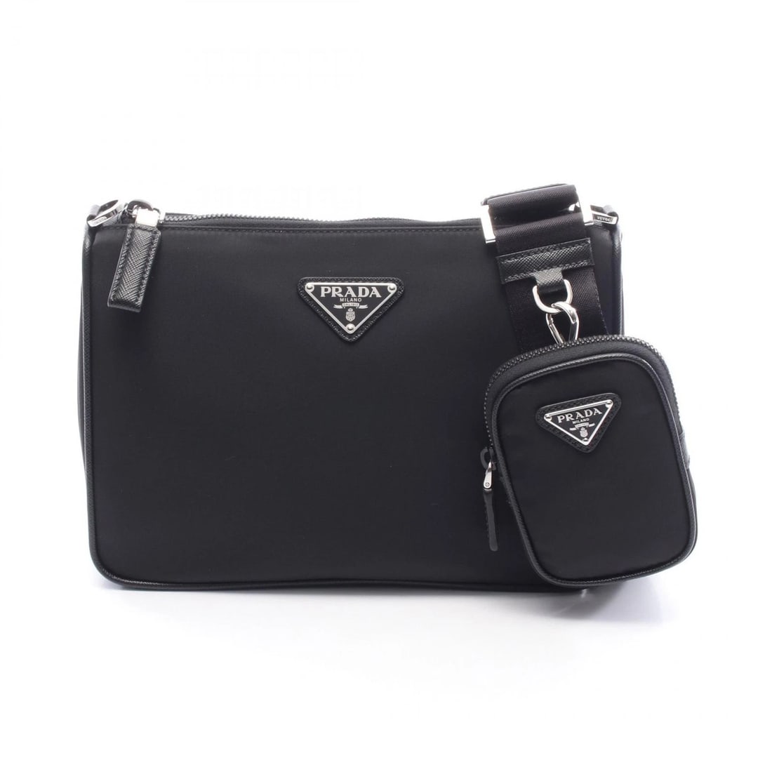 PRADA SAFFIANO TRAVEL SHOULDER BAG (1 of 2)