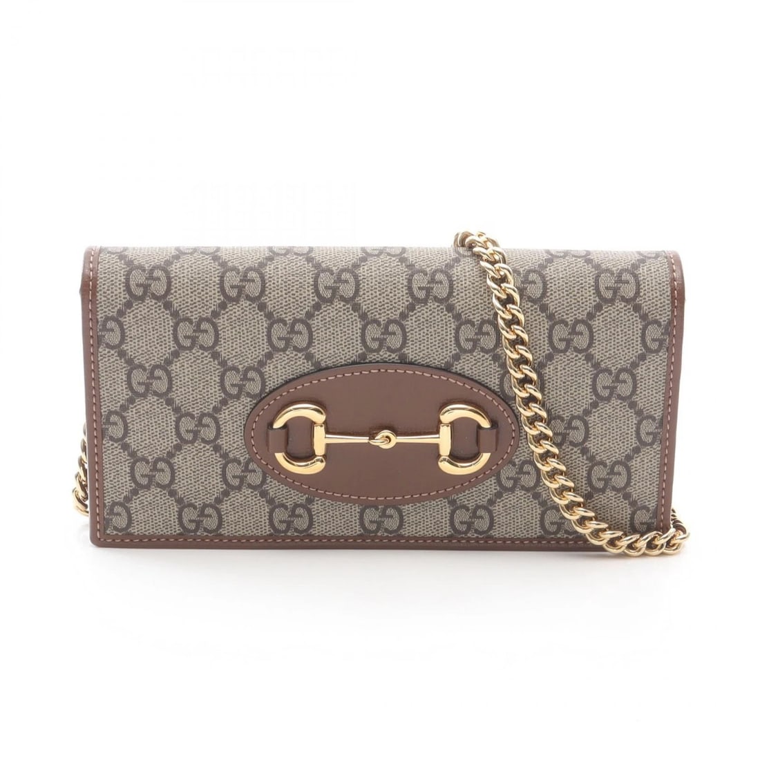 GUCCI HORSEBIT GG SUPREME CHAIN CROSSBODY BAG WALLET (1 of 3)