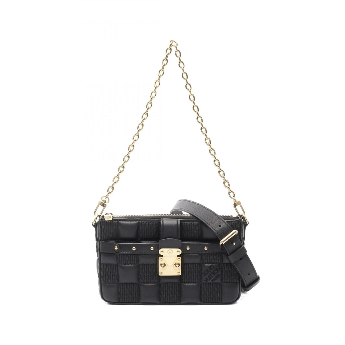 LOUIS VUITTON TROCA PM CROSSBODY CHAIN SHOULDER HANDBAG (1 of 6)