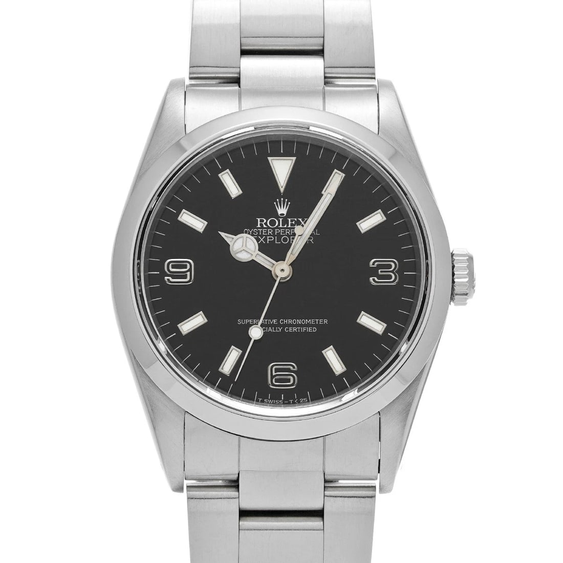ROLEX EXPLORER WHITE BLACK WATCH: ROLEX Explorer White black WATCH Brand: ROLEX Type: Wristwatch Material: Band Material Stainless steel, Case Material Stainless steel Color: Dial Color black Size: ??Case? H/about 36mm W/about 36m