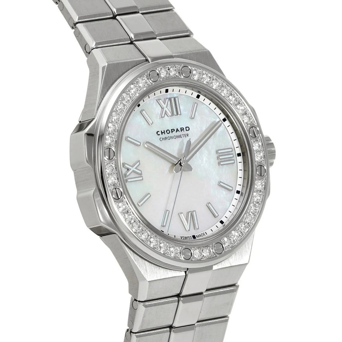 CHOPARD ALPINE WHITE SHELL WATCH - 3