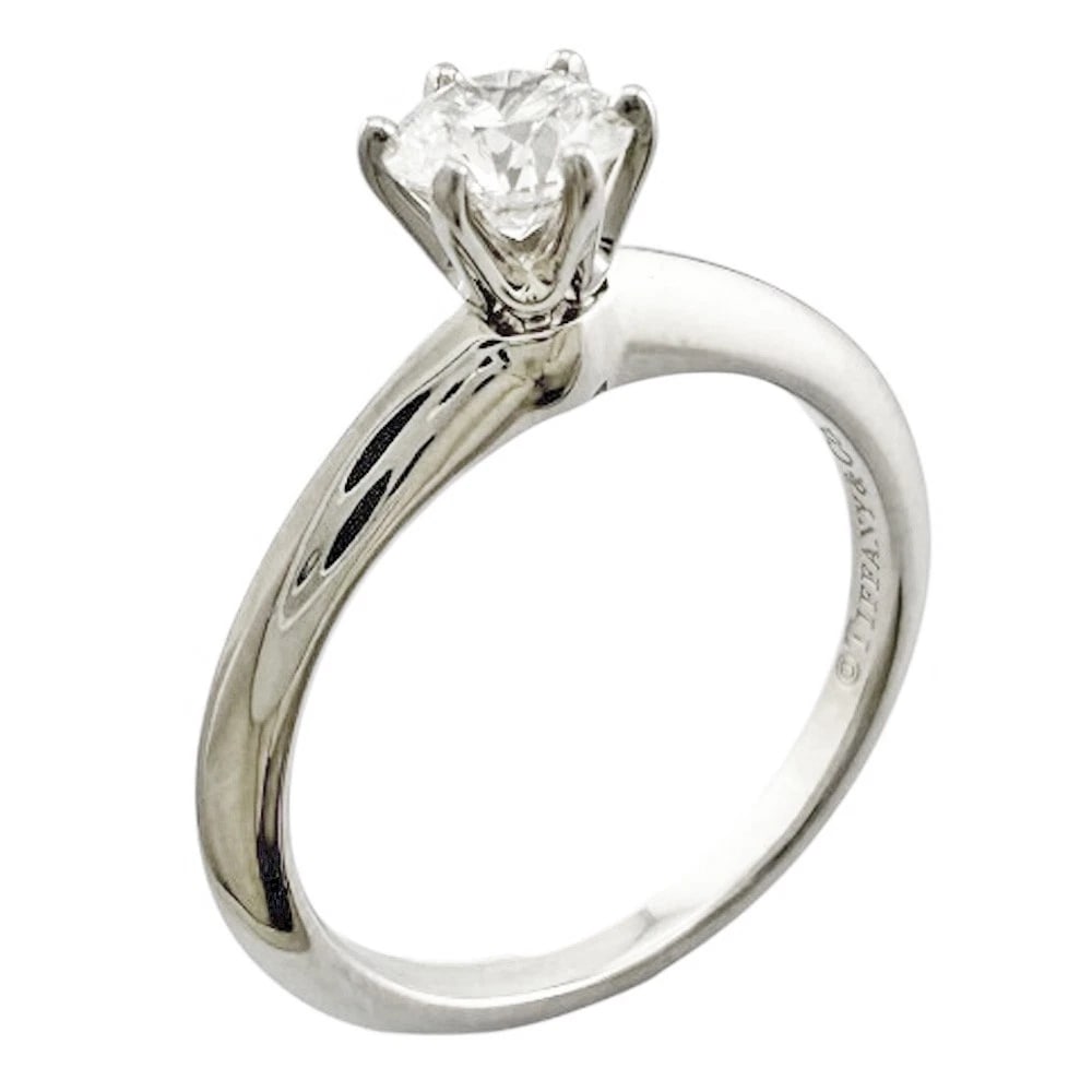 TIFFANY&CO. RING PT950PLATINUM DIAMOND (1 of 3)