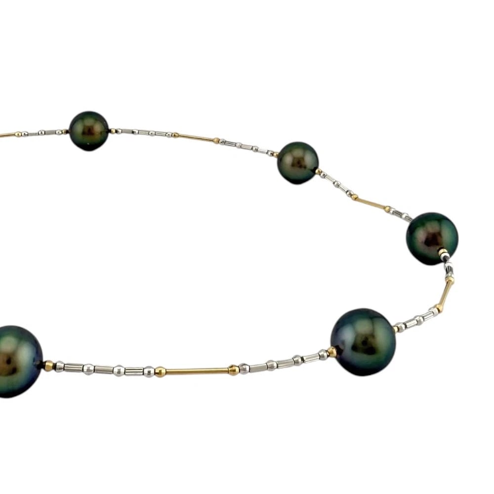 NECKLACE K18 YELLOW GOLD K18 WHITE GOLD (1 of 3)