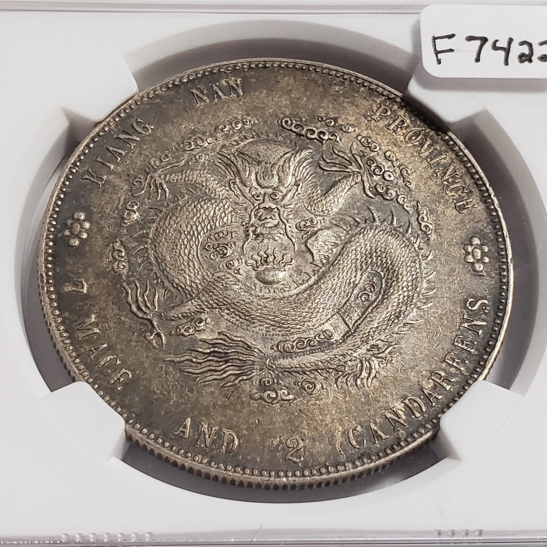 1904 CHINA KIANGNAN PROVINCE L&M $1 .900 SILVER (1 of 2)