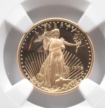 1996-W $5 AMERICAN GOLD EAGLE (1 of 2)