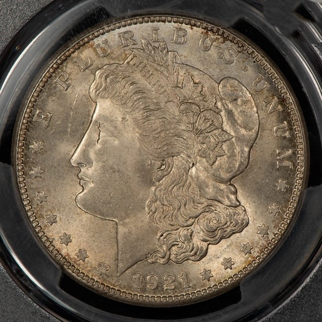 1921-S $1 MORGAN SILVER DOLLAR - ORIGINAL - PCGS (1 of 2)