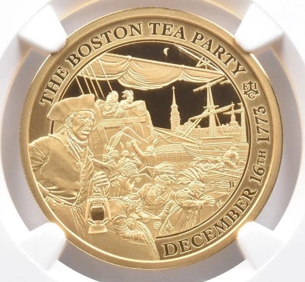 2023 ST HELENA 5 POUND GOLD (1 of 2)