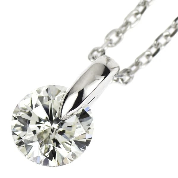 PT950/ PT850 DIAMOND PENDANT NECKLACE: Pt950/ Pt850 Diamond Pendant Necklace Brand: None Type: pendant necklace Material: Pt950/ Pt850 Color: none Size: Necklace: Chain Length ?45 Length/Width/Diameter8.1 Width/Thickness5.0 