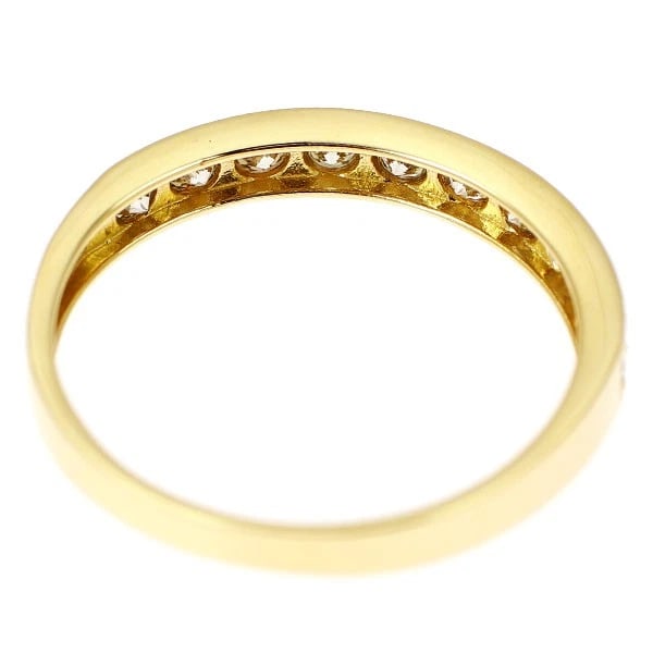 K18YG DIAMOND RING - 2