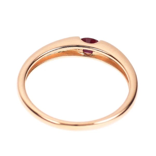 K10PG OVAL RUBY RING - 2