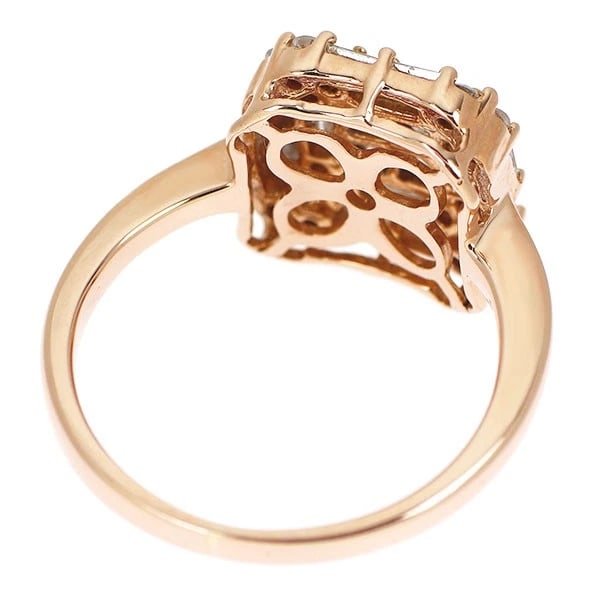 K18PG DIAMOND RING - 2