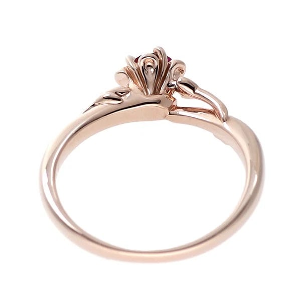 K18PG RUBY RING - 2