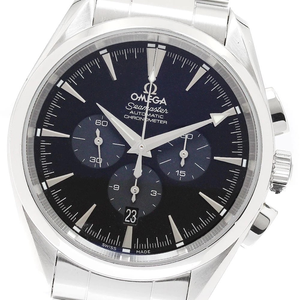 OMEGA SEAMASTER AQUA TERRA CHRONOGRAPH AUTOMATIC WATCH (1 of 3)