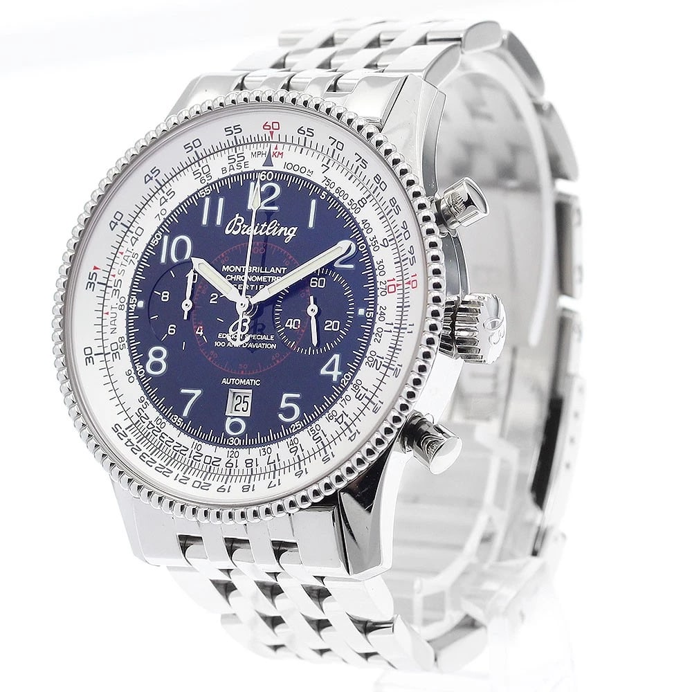 BREITLING MONTBRILLANT WRIGHT AUTOMATIC WATCH - 2