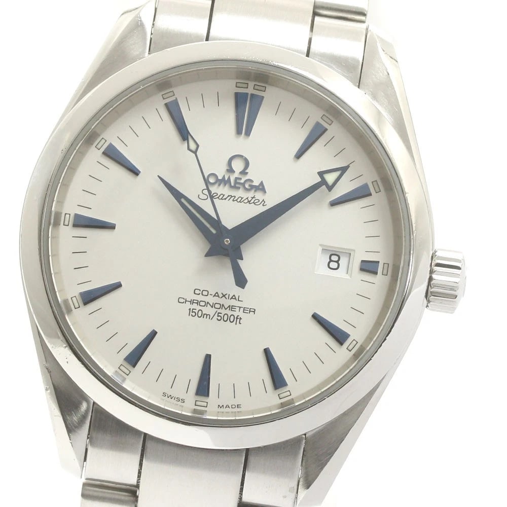 OMEGA SEAMASTER AQUA TERRA DATE CO-AXIAL AUTOMATIC WATCH (1 of 5)