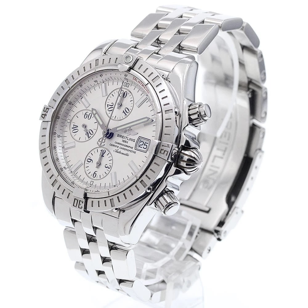 BREITLING CHRONOMAT EVOLUTION DATE AUTOMATIC WATCH - 2
