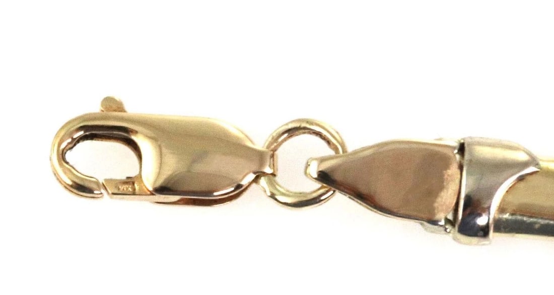 LONG TUBE LINK BRACELET - 4