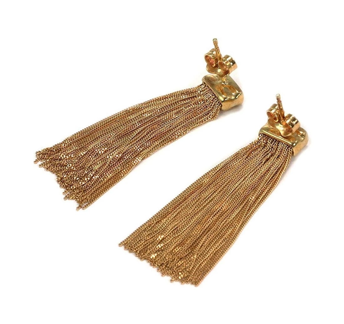 MULTI STRANDS DANGLE EARRINGS - 3