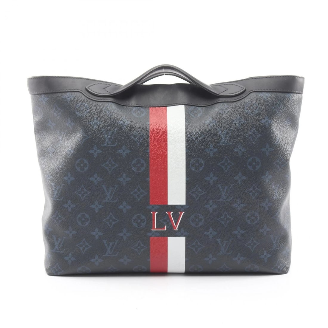 LOUIS VUITTON ULTRA LIGHT TOTE SHOULDER BAG: LOUIS VUITTON Ultra light Tote shoulder Bag Brand: LOUIS VUITTON Type: Tote Bag Material: Exterior Material PVC coated canvas Color: Exterior Color Navy Size: H:30.5cm x W:35.5cm x D:10cm