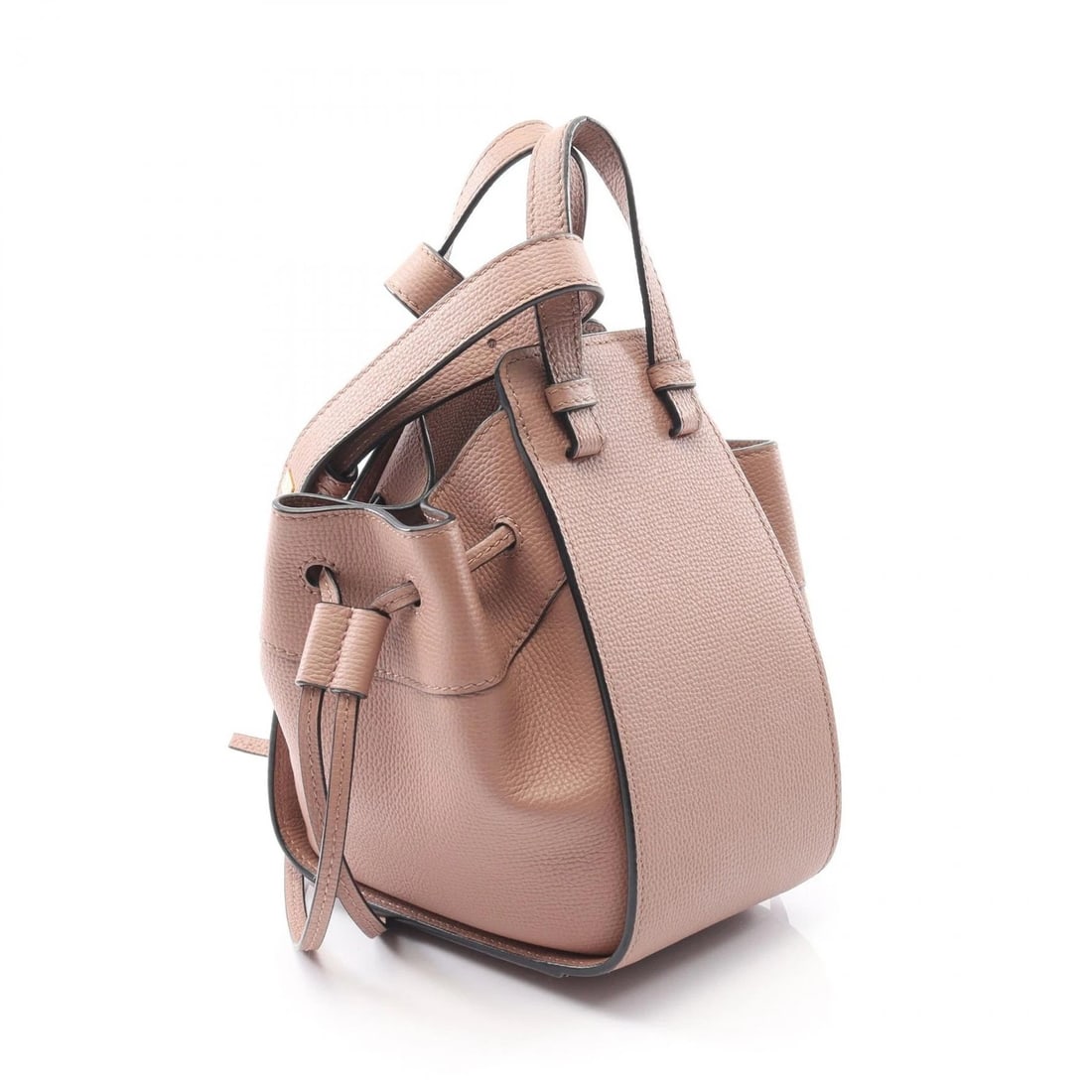 LOEWE MINI HAMMOCK DRAWSTRING SHOULDER HANDBAG - 2