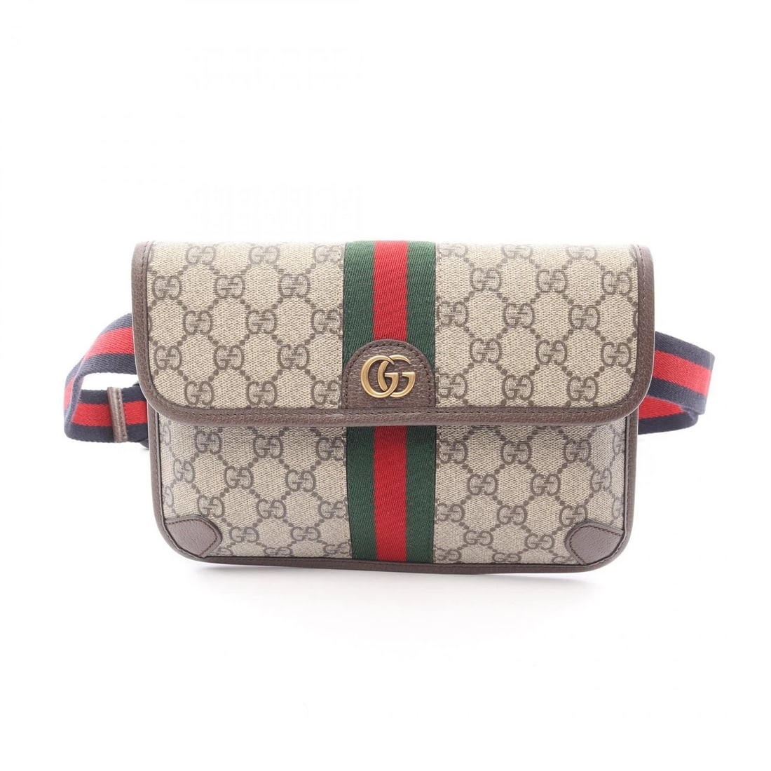GUCCI OPHIDIA GG SUPREME SMALL WAIST BAG: GUCCI Ophidia GG Supreme Small Waist Bag Brand: GUCCI Type: Waist bag Body bag Material: Exterior Material PVC coated canvas Color: Exterior Color Beige Size: H:17cm x W:24cm x D:2cm (H:6.7" x