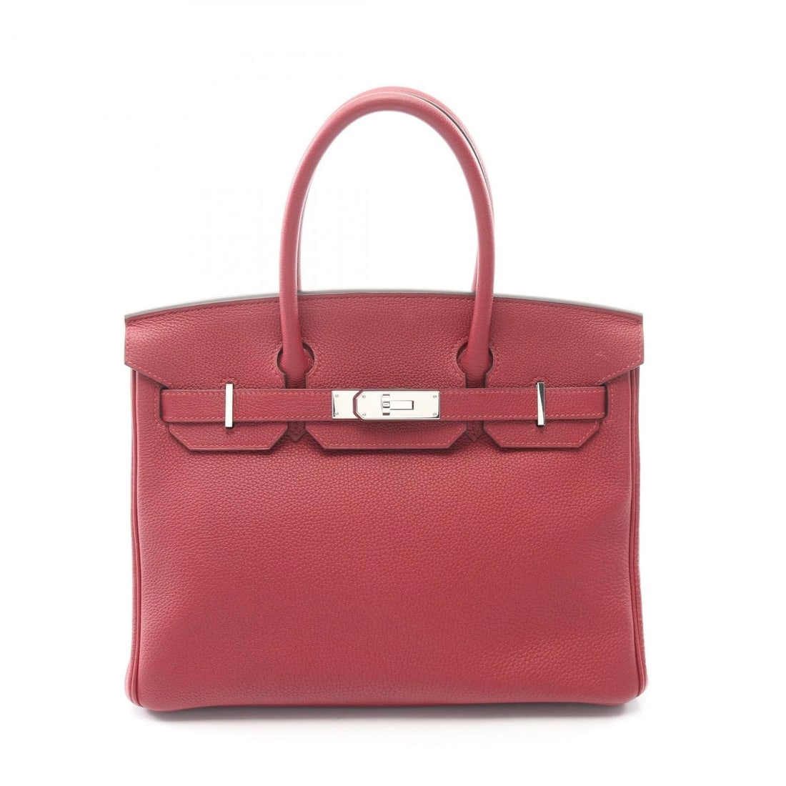HERMES BIRKIN 30 HANDBAG A TOGO LEATHER ROUGE GRENAT: HERMES Birkin 30 Handbag A Togo leather Rouge grenat Brand: HERMES Type: Handbag Material: Exterior Material leather Color: Exterior Color Bordeaux Size: H:24cm x W:30cm x D:15cm (H:9.4" x