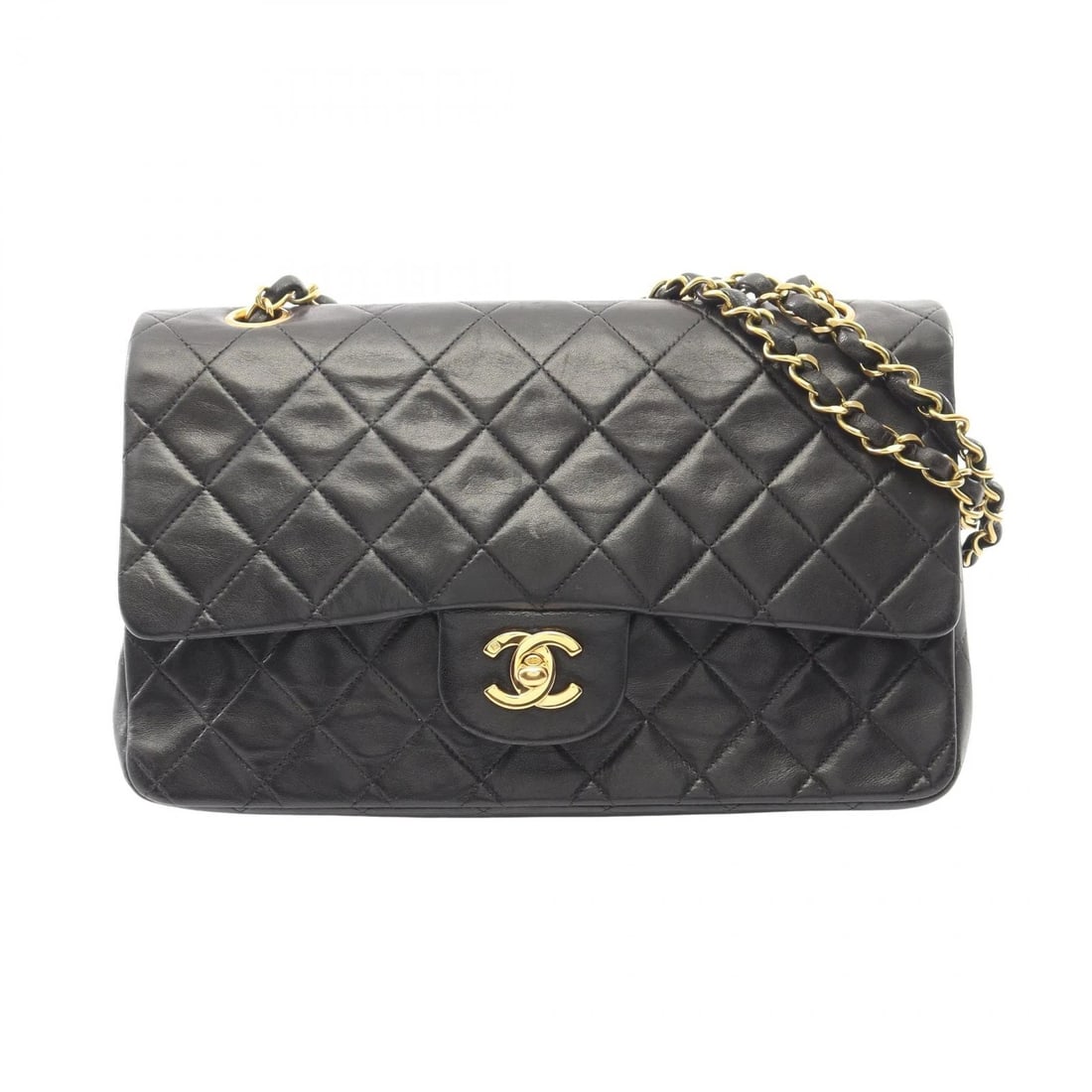 CHANEL MATELASSE W FLAP CHAIN SHOULDER BAG (1 of 8)