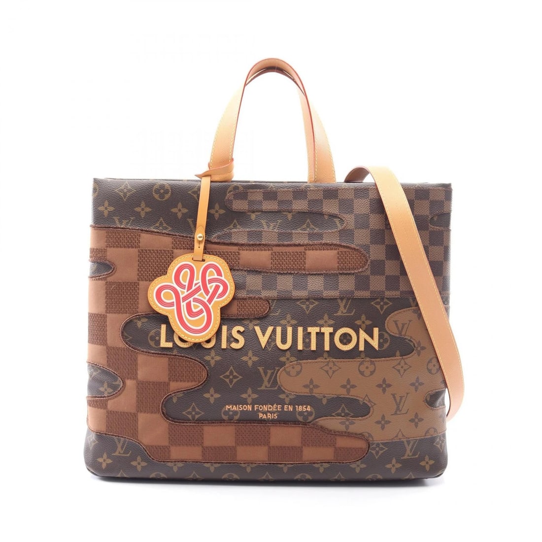 LOUIS VUITTON SHOPPER TOTE MM SHOULDER BAG (1 of 7)