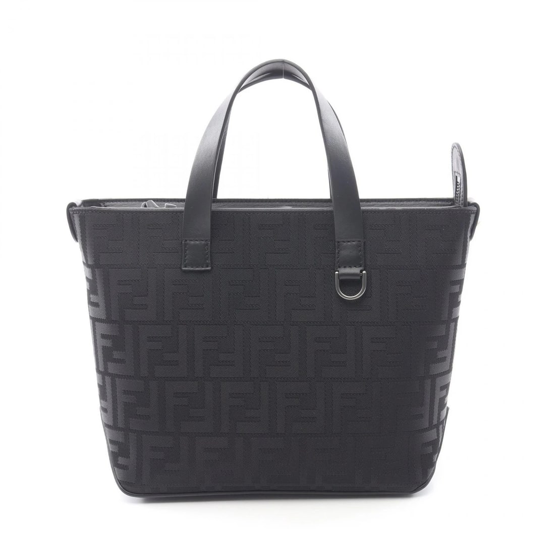 FENDI FF SHOPPING SMALL HANDBAG: FENDI FF Shopping Small Handbag Brand: FENDI Type: Handbag Material: Exterior Material canvas × leather Color: Exterior Color Black??ish colors Size: H:21cm x W:22.5cm x D:11cm (H:8.3" x W:8.9" x