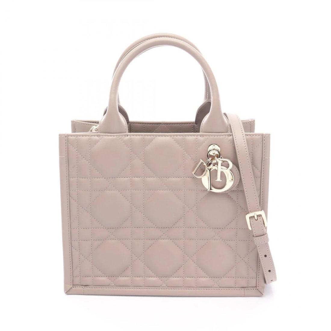 CHRISTIAN DIOR BOOK TOTE SMALL MACRO CANNAGE CROSSBODY HANDBAG (1 of 6)