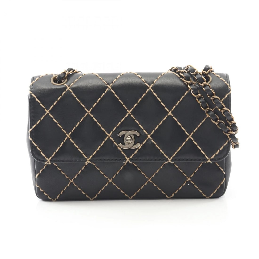 CHANEL WILD STITCH CHAIN SHOULDER BAG (1 of 9)