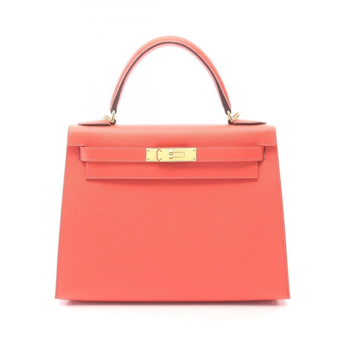 HERMES KELLY 28 SHOULDER HANDBAG: HERMES Kelly 28 shoulder Handbag Brand: HERMES Type: Handbag Material: Exterior Material leather Color: Exterior Color Red Size: H:21cm x W:28cm x D:11cm (H:8.3" x W:11.0" x D:4.3") Handle?28cm(11.0")