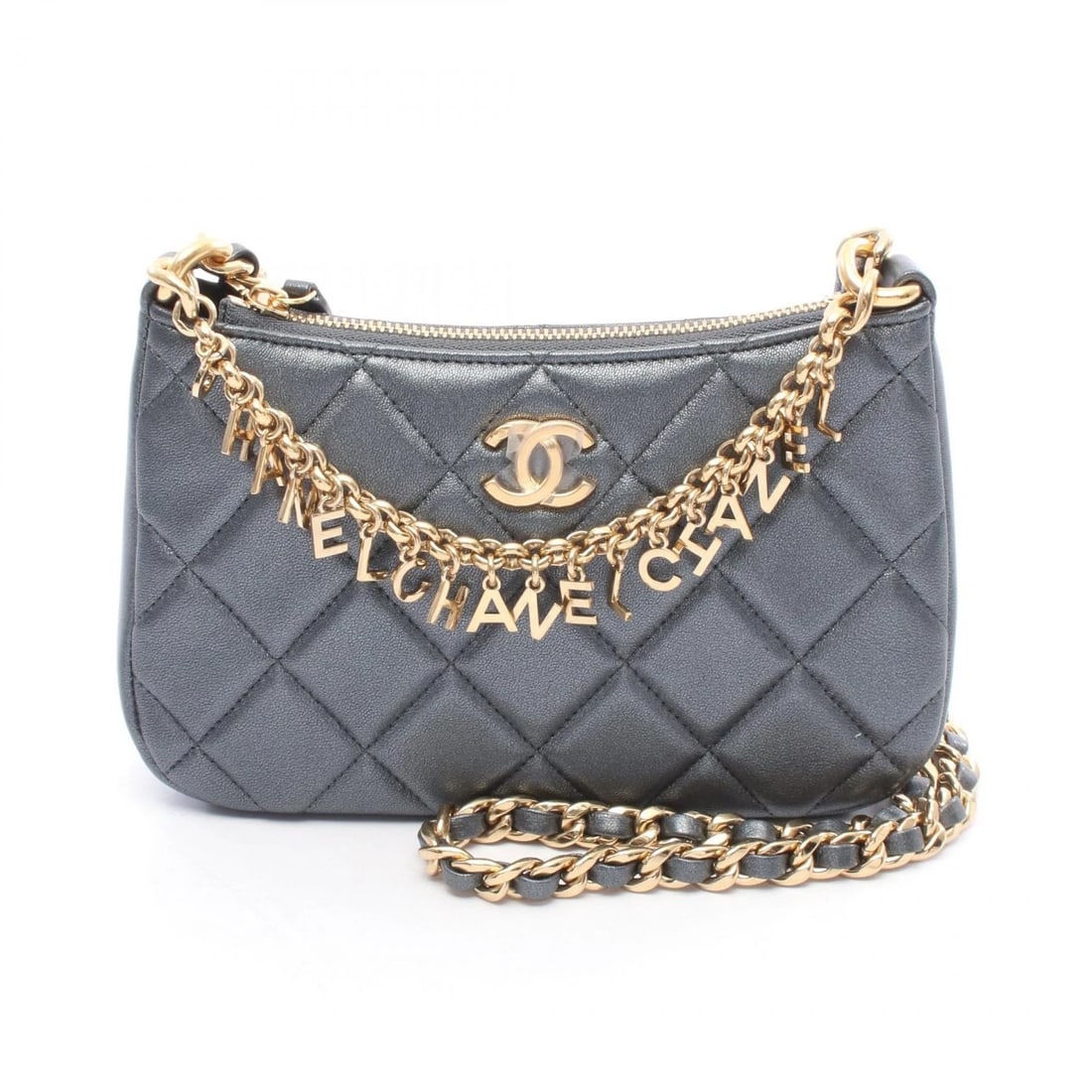 CHANEL MATELASSE CC LOGO CROSSBODY CHAIN SHOULDER BAG (1 of 3)