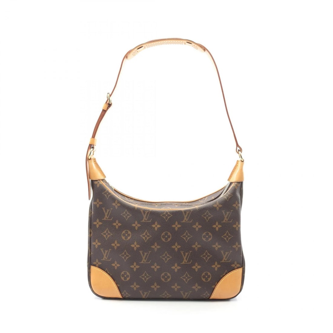 LOUIS VUITTON BOULOGNE PM SHOULDER BAG MONOGRAM: LOUIS VUITTON Boulogne PM Shoulder Bag Monogram Brand: LOUIS VUITTON Type: Shoulder Bag Material: Exterior Material Monogram × PVC coated canvas × leather Color: Exterior Color Brown??ish colors