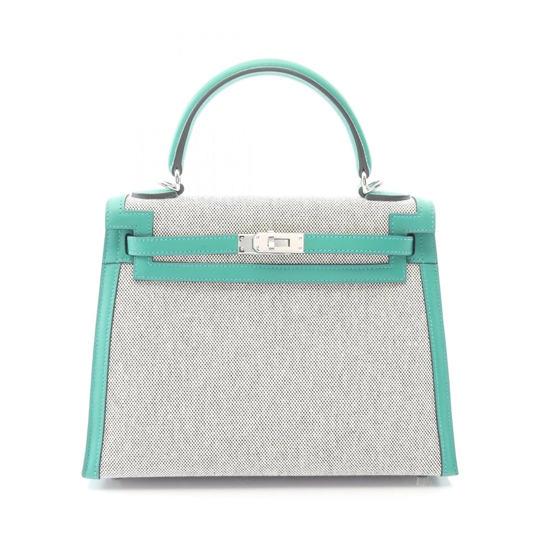 HERMES KELLY 25 HANDBAG SHOULDER TOILE: HERMES Kelly 25 Handbag Shoulder Toile Brand: HERMES Type: Handbag Material: Exterior Material canvas Color: Exterior Color Gray Size: H:19cm x W:24.5cm x D:9.5cm (H:7.5" x W:9.6" x D:3.7") Handle