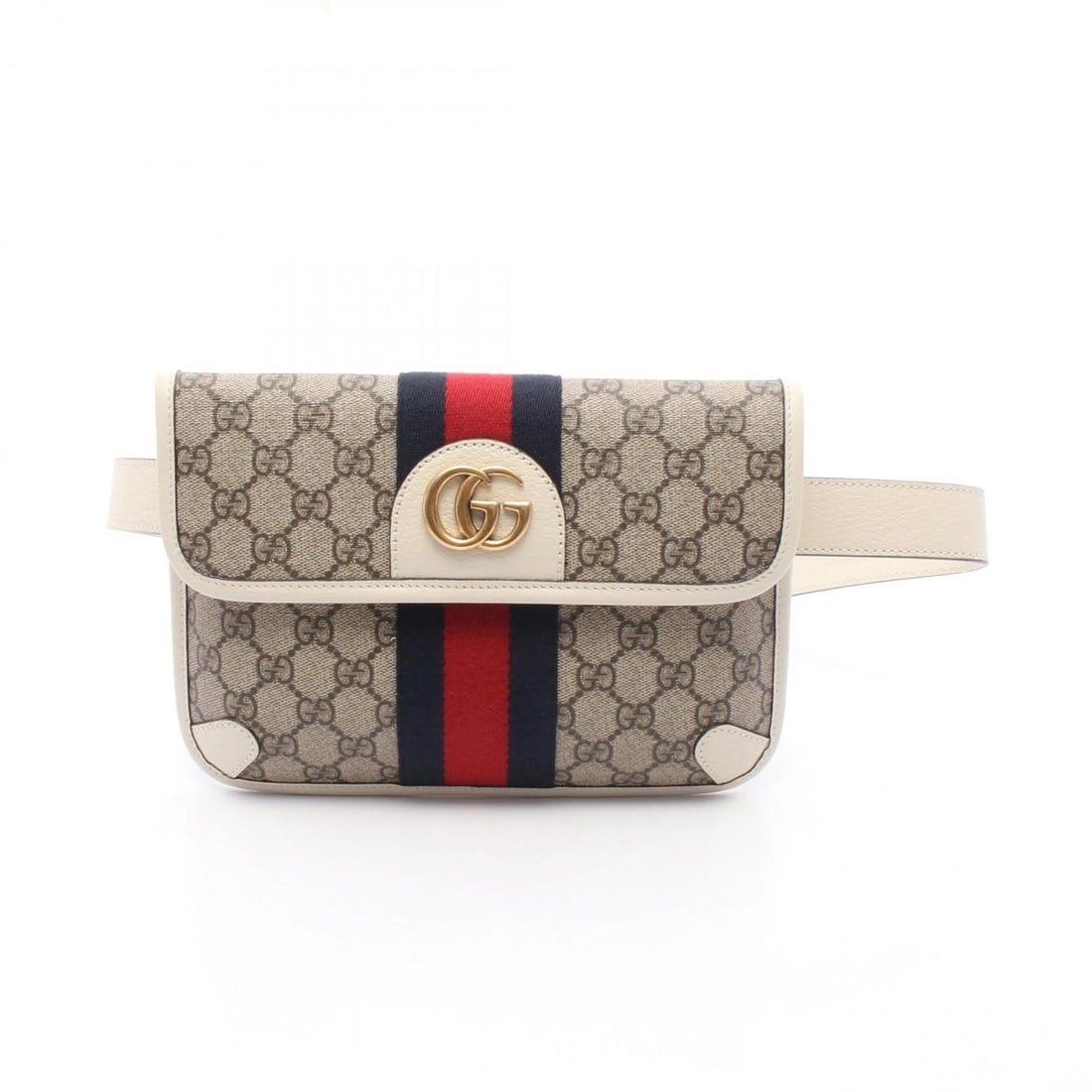 GUCCI GG SUPREME OPHIDIA BELT WAIST BAG (1 of 3)