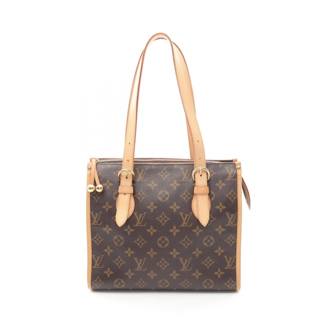 LOUIS VUITTON POPINCOURT HAUT TOTE BAG: LOUIS VUITTON Popincourt haut Tote Bag Brand: LOUIS VUITTON Type: Tote Bag Material: Exterior Material Monogram × PVC coated canvas × leather Color: Exterior Color Brown??ish colors Size: (H:9.3" x 